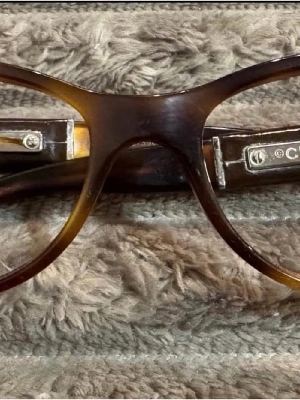 Rare Chanel Tortoise Shell Glasses Frames 100% Authentic